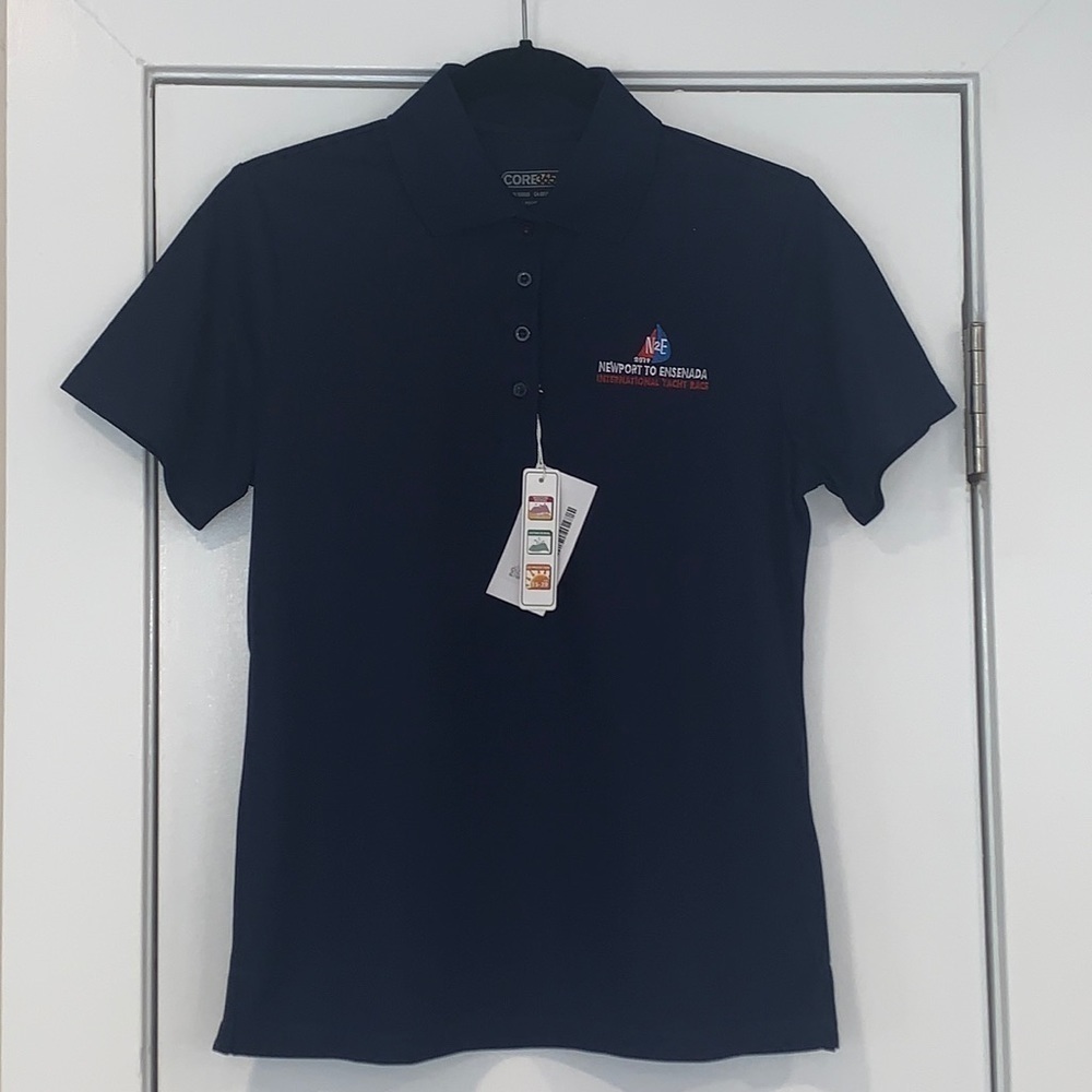 NWT 2019 Newport to Ensenada International Yacht Race Womens Polo Shirt XS